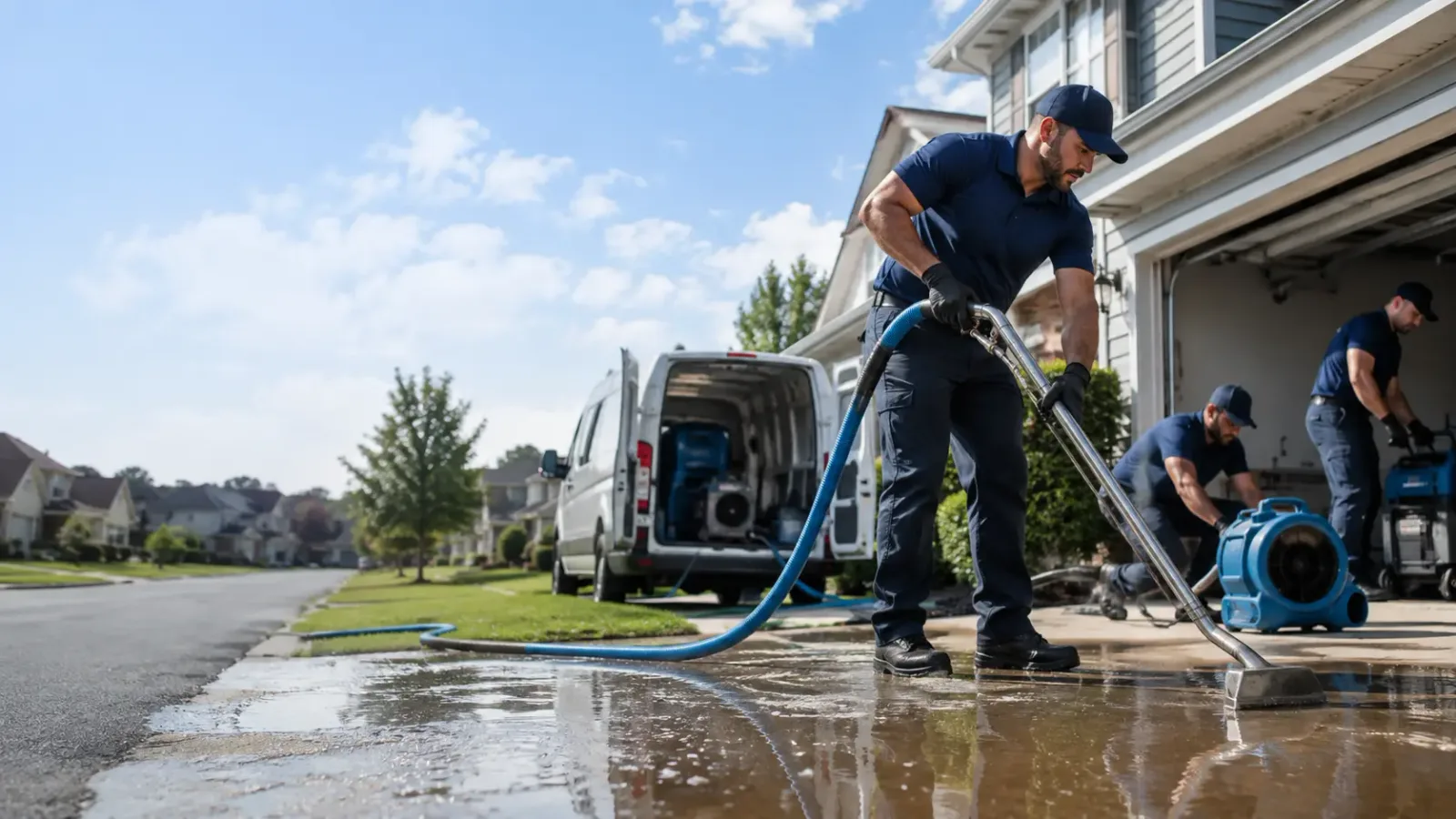Flood Damage Restoration in Liverpool, IL